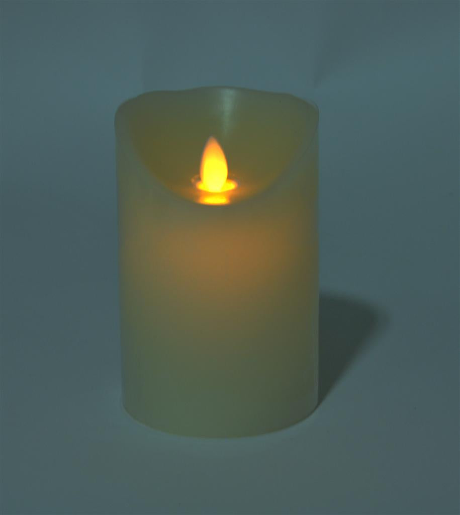 Flameless Pillar Candle w/ Timer