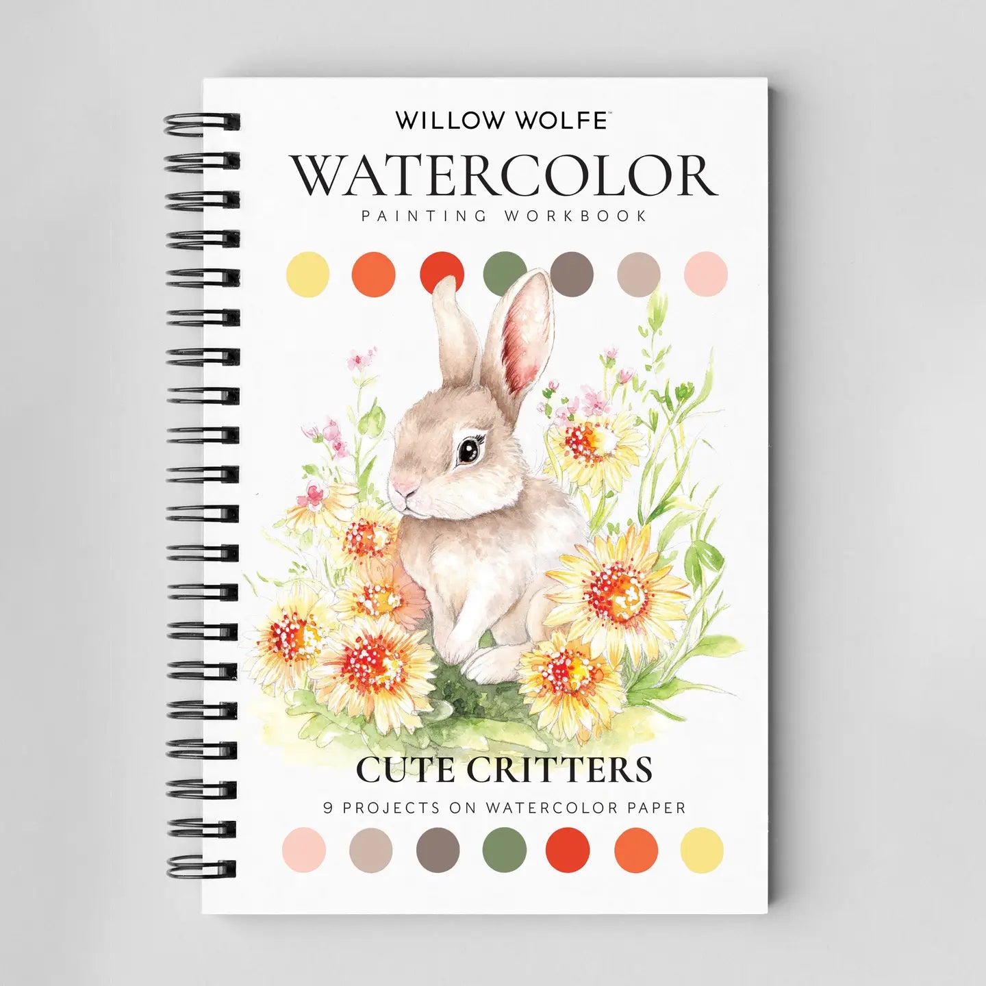 Cute Critters Watercolour Workbook