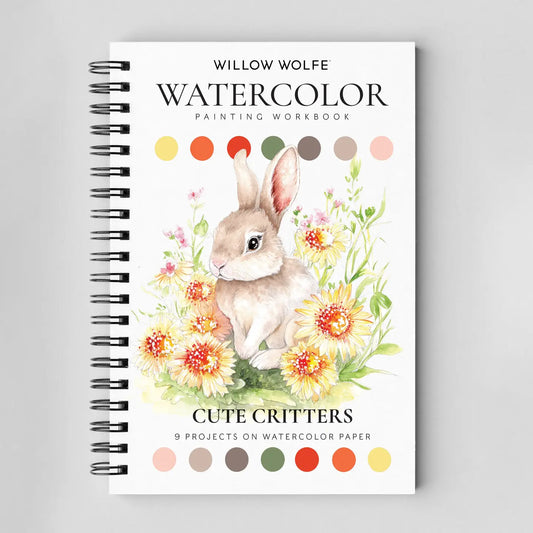 Cute Critters Watercolour Workbook
