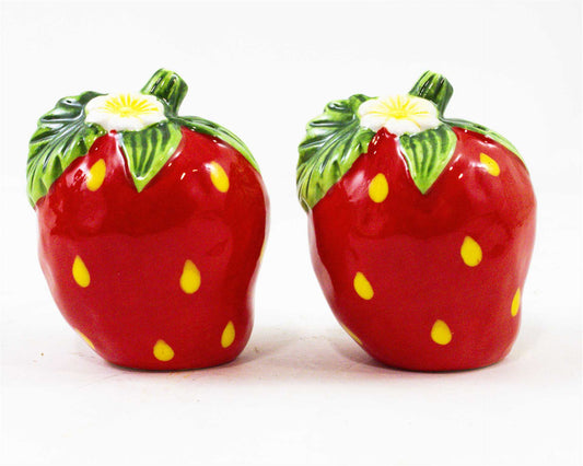 Strawberry Salt & Pepper Set