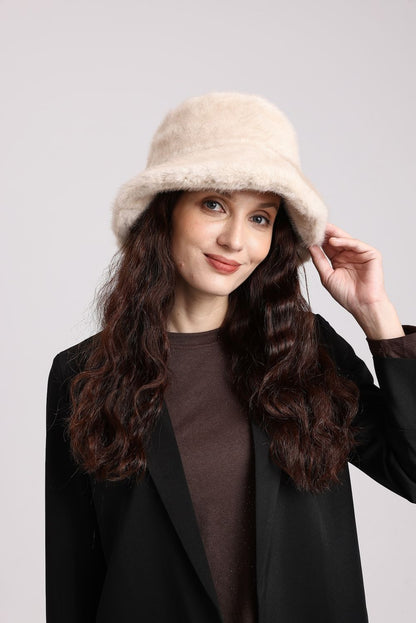 Faux Fur Bucket Hat
