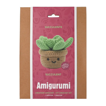 Succulent DIY Crochet Kit