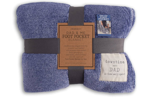Dad & Me Foot Pocket Blanket