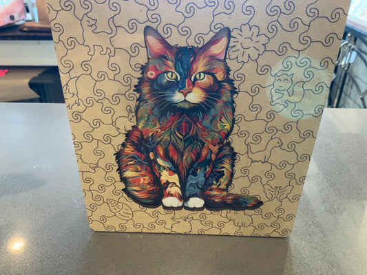 Cat Wooden Puzzle