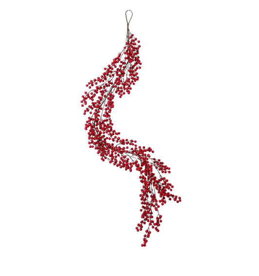5’ Red Berry Garland