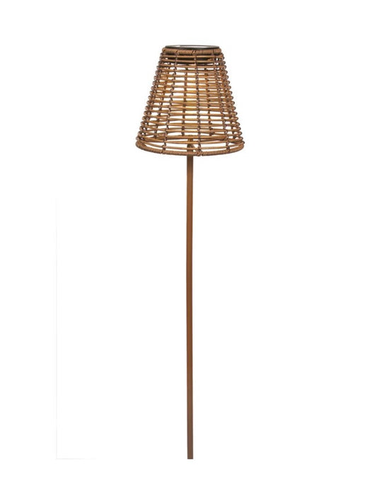 Brown Wicker Solar Stake
