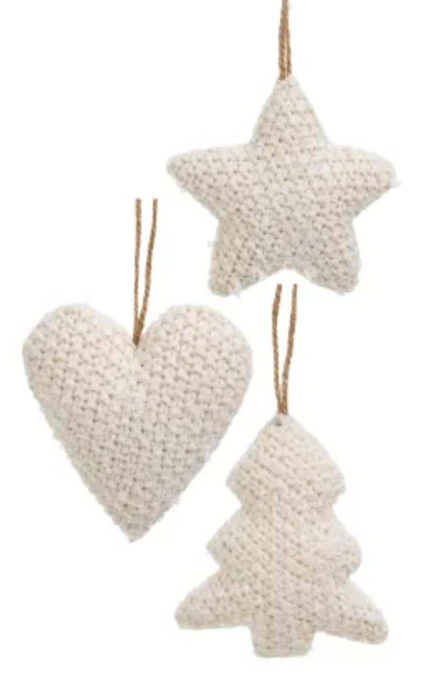 Assorted Knit Ornaments