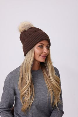 Fleece Lined Knitted Hat