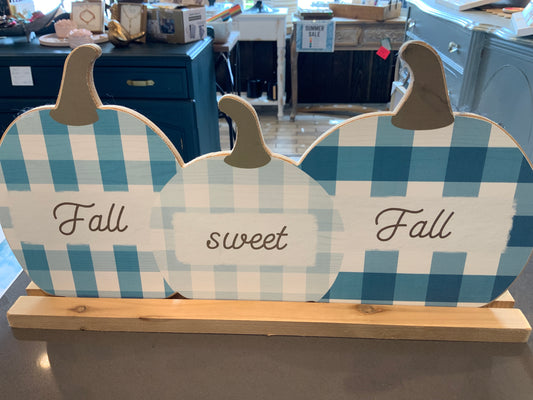 Fall sweet fall pumpkin sign