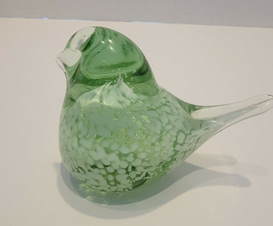 Green Glass Bird