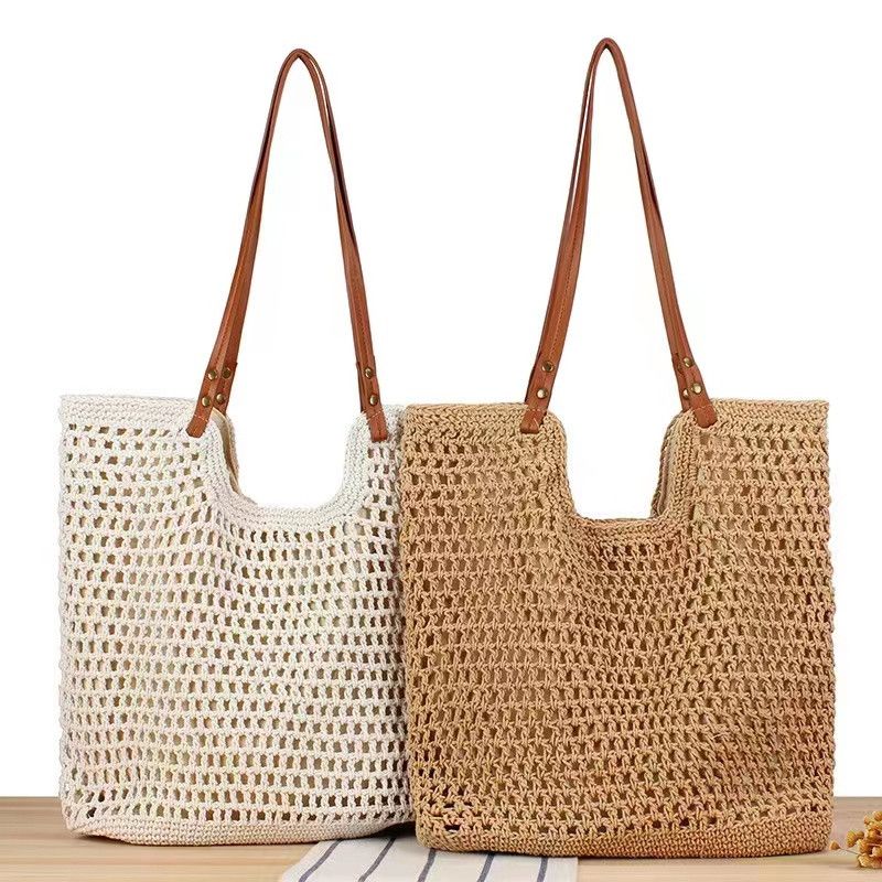 Woven Shopping Tote