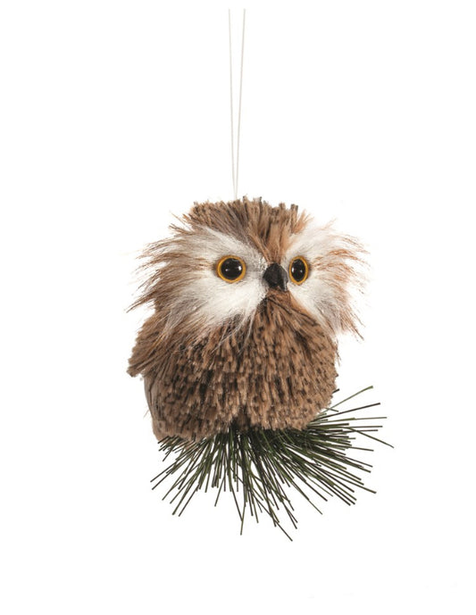 Brown Owl Ornament