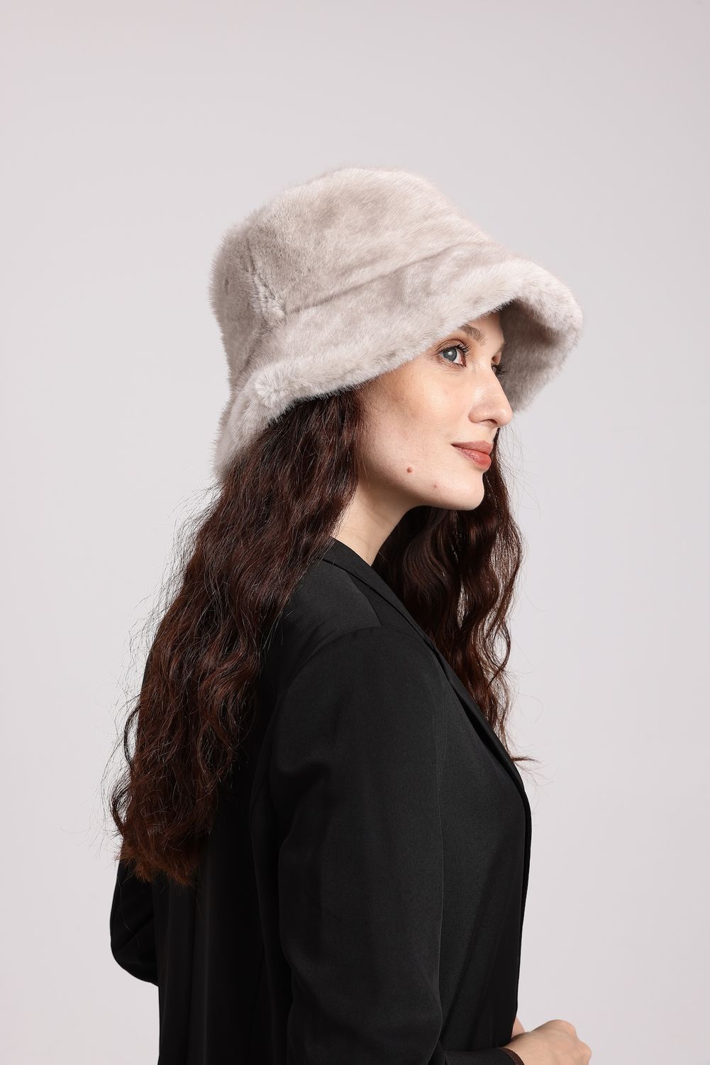 Faux Fur Bucket Hat
