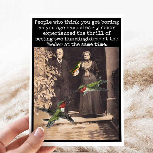 People Who Thick You Are Boring Greeting Card