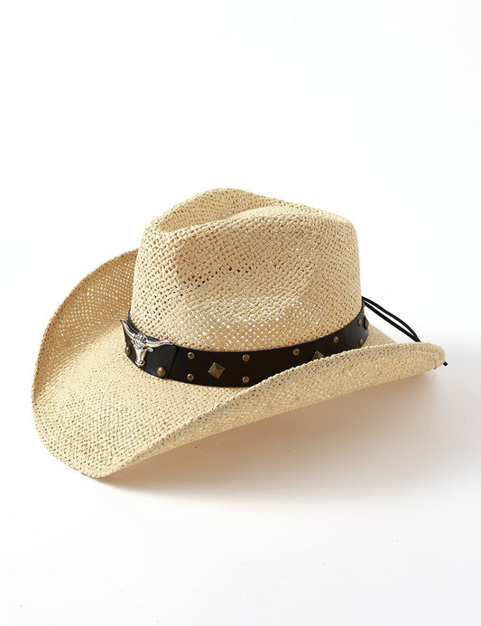 Bull Embellished Cowboy Hat