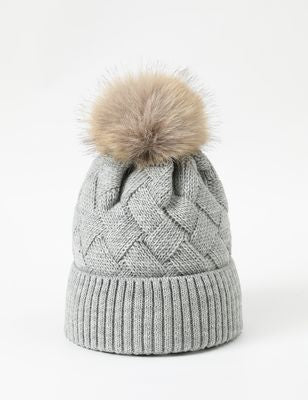 Fleece Lined Knitted Hat