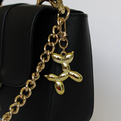 Iridescent Ballon Dog Key/Bag Charm