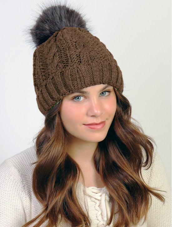Cable Knit Hat