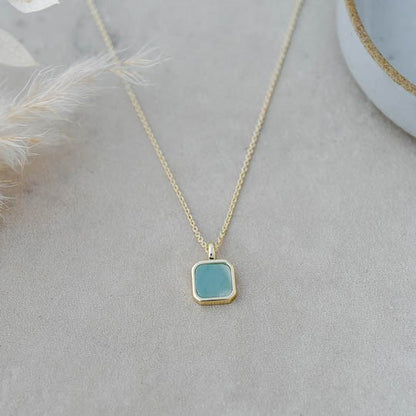 Florence Necklace | Amazonite