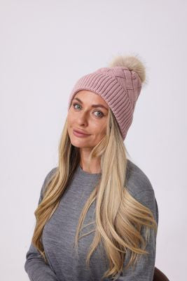 Fleece Lined Knitted Hat