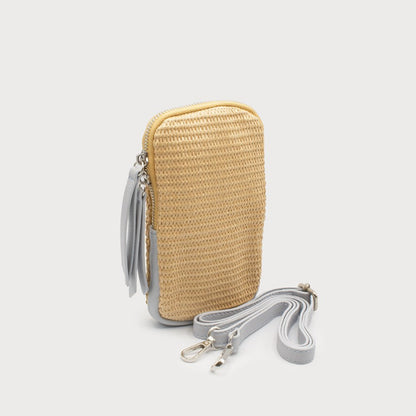 Raffia Small Crossbody Handbag