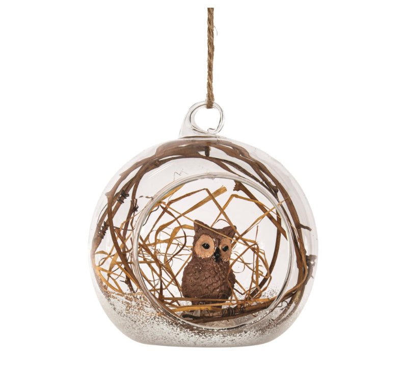 Owl Cloche Ornament