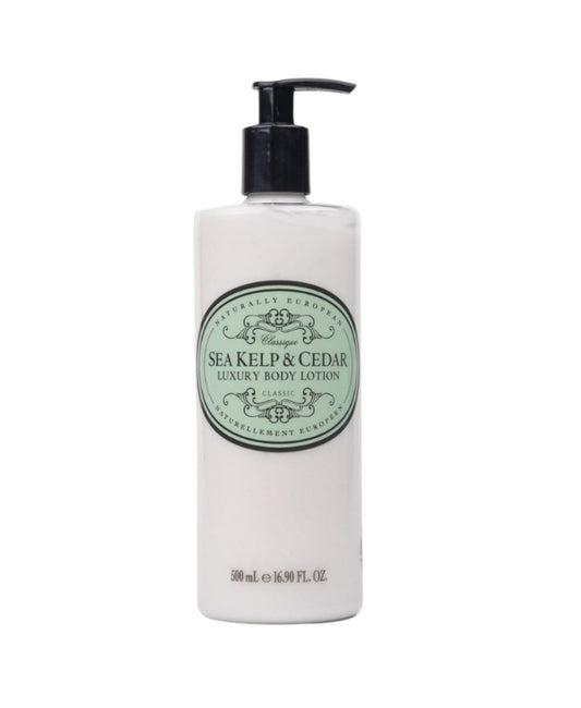 Naturally European Body Lotion | Sea Kelp + Cedar