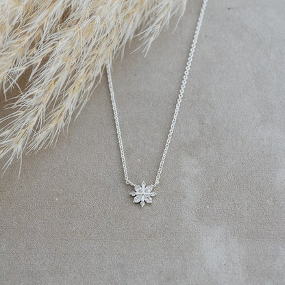 Snow Crystal Necklace