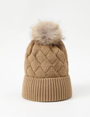 Fleece Lined Knitted Hat