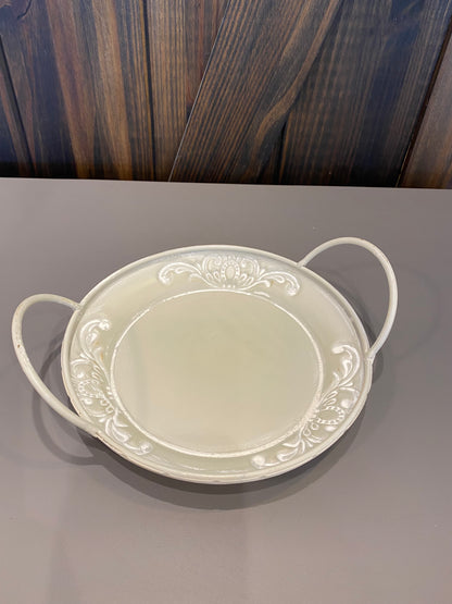 Round Metal Tray