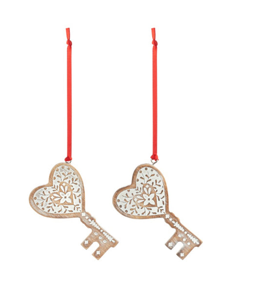 Key to Keep/Share Ornament