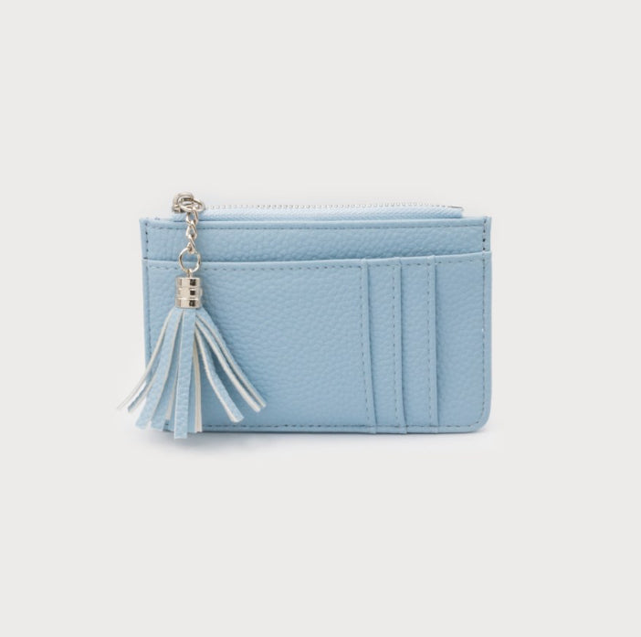 Wallet w/ 3 Card Slots & Zippered Pouch
