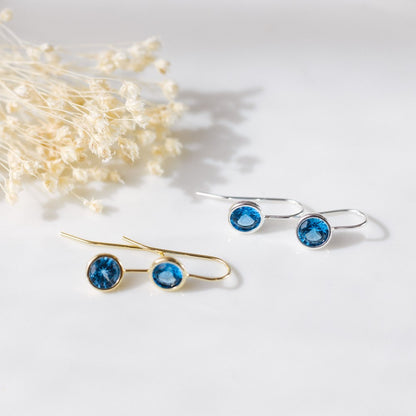 Dazzle Earrings | Sky Blue