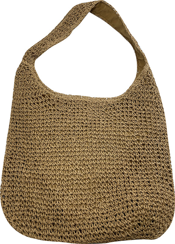 Raffia Market Tote