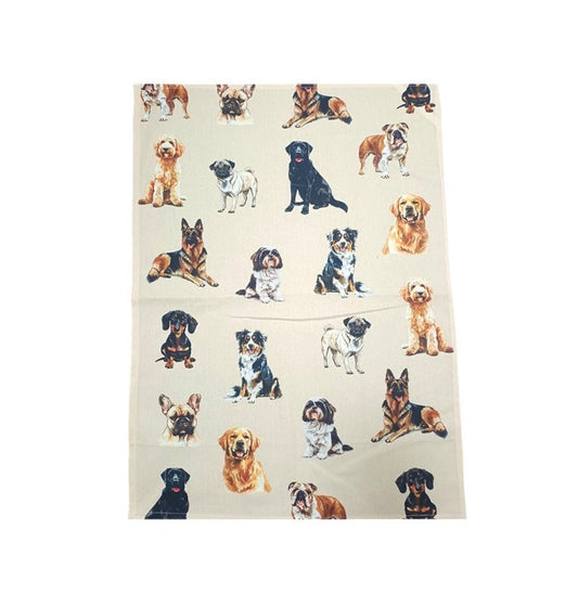 Dog Tea Towel