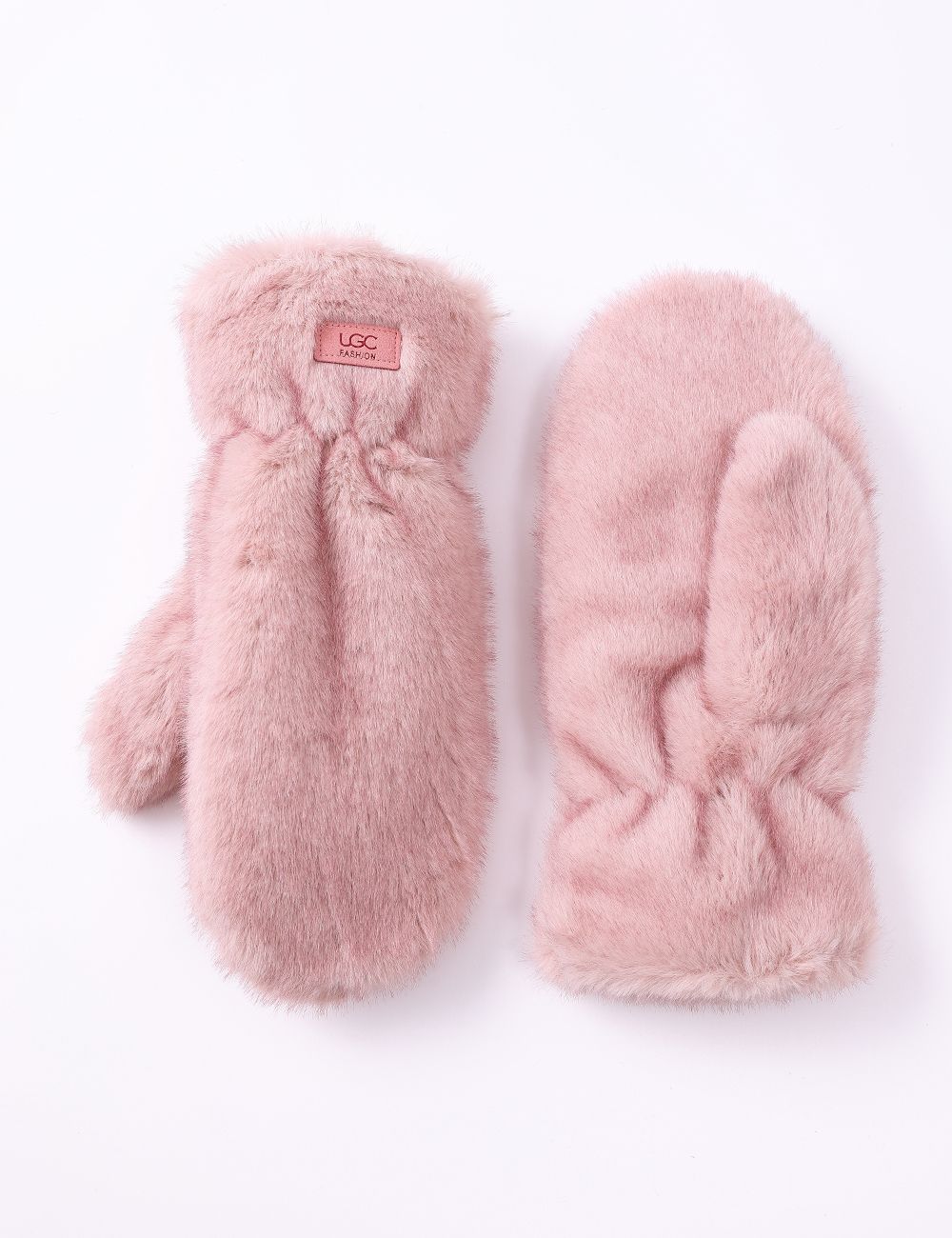 Faux Fur Mittens