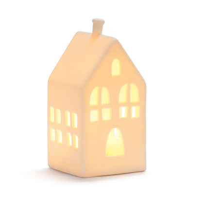 White LED Ceramic House
