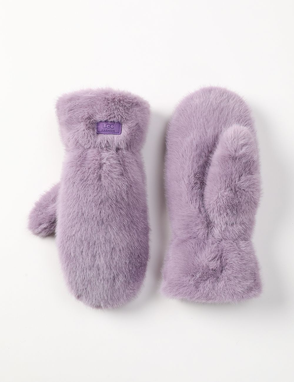 Faux Fur Mittens