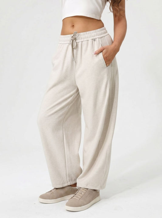 High Waisted Barrel Joggers