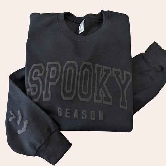 Spooky Season Puff Print Crewneck