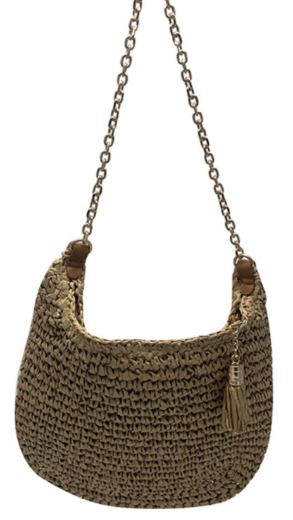 Raffia Purse