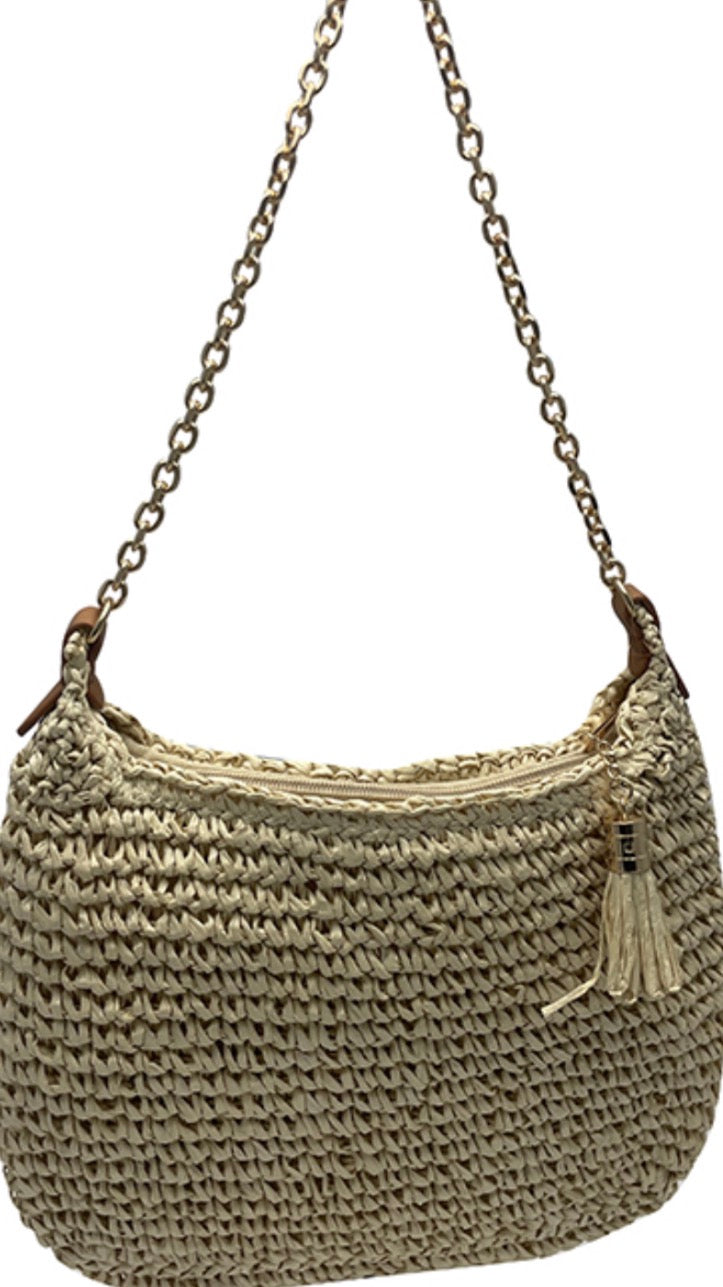Raffia Purse