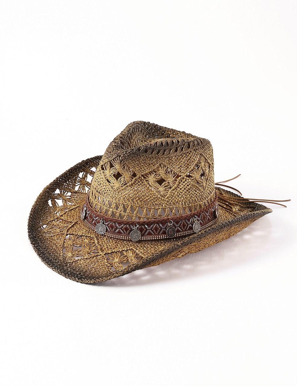 Straw Cowboy Sun Hat