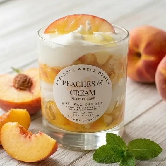 Gorgeous Wreck Design | Dessert Candles
