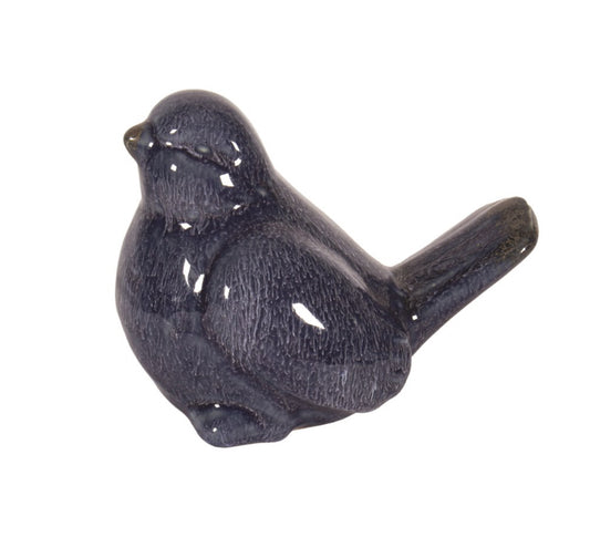 Blue Ceramic Bird
