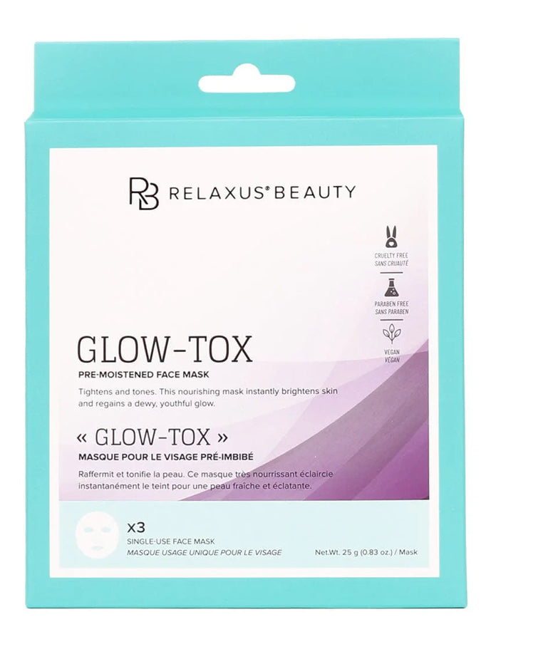 Glow-Tox Moisture Treatment Mask | 3 Pack