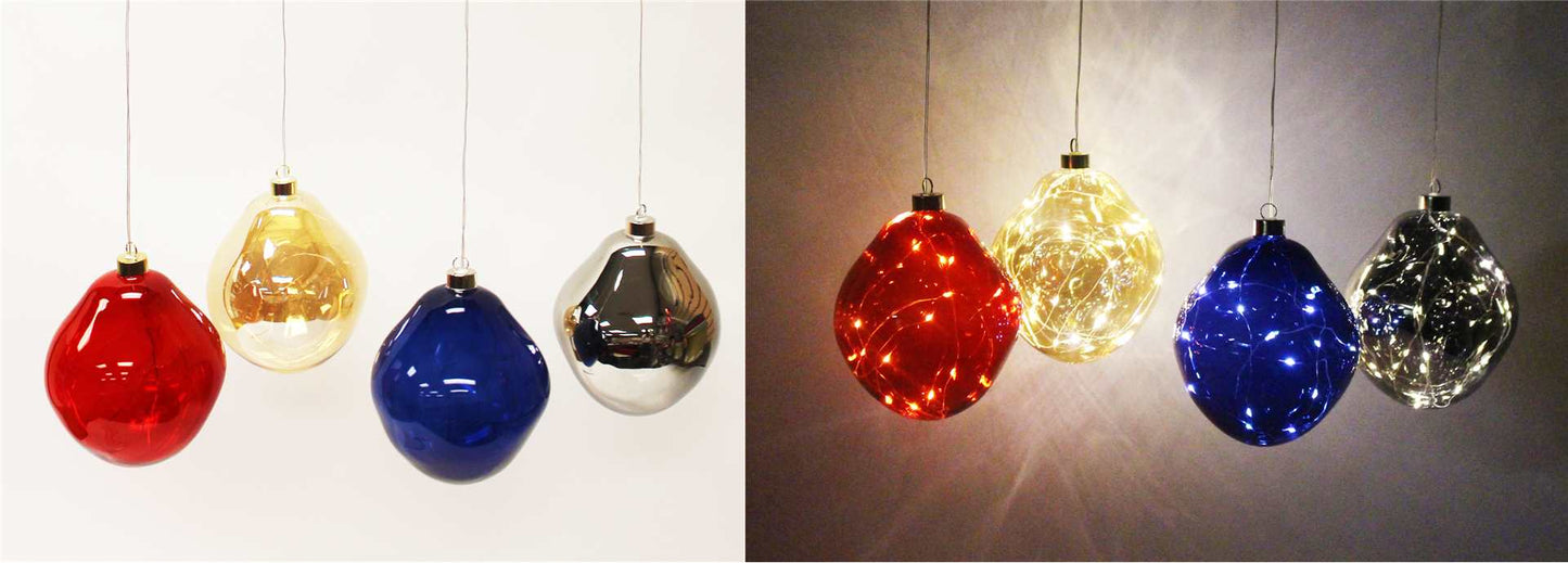 LED Glass Ball Ornament