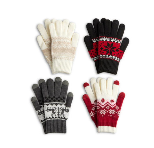 Holiday Winter Gloves