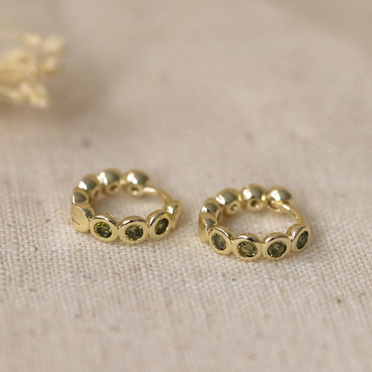 Hattie Hoops | Moss Green