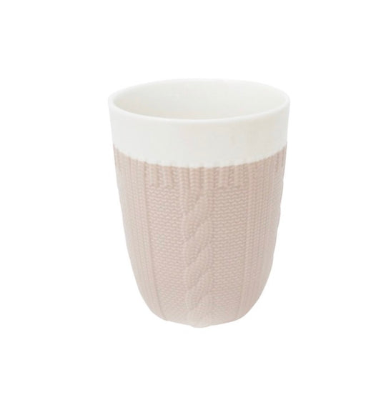 Pink Knit Tumbler